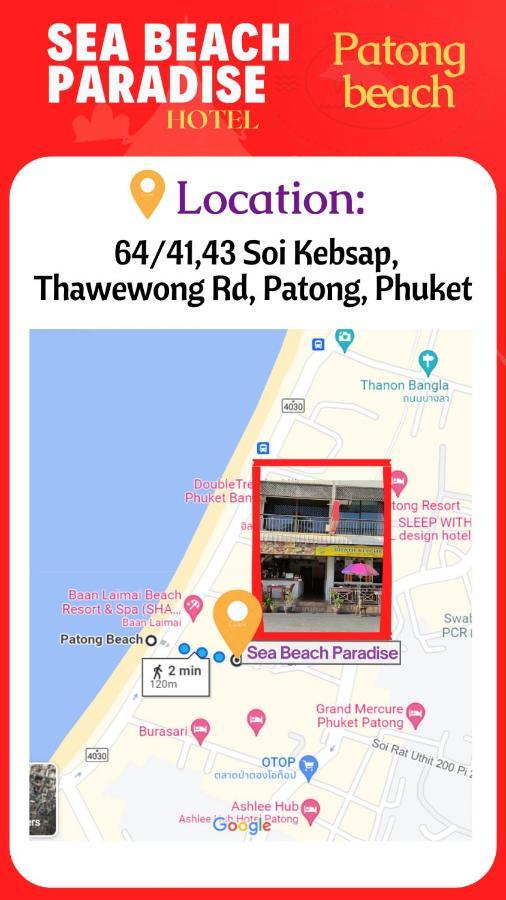 Sea Beach Paradise Patong Esterno foto